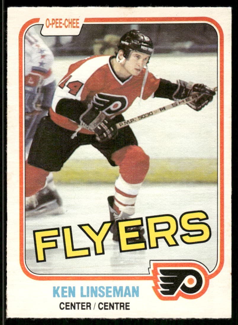Ken Linseman Philadelphia 1981 O-Pee-Chee 1981 O-Pee-Chee