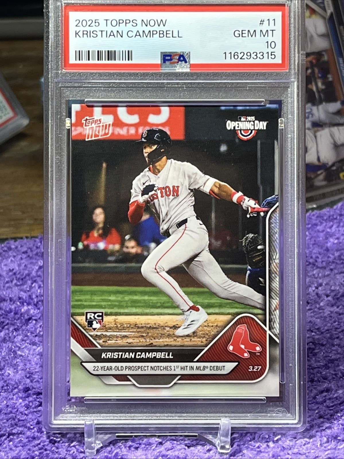 Now Baseball Kristian 2025 Topps