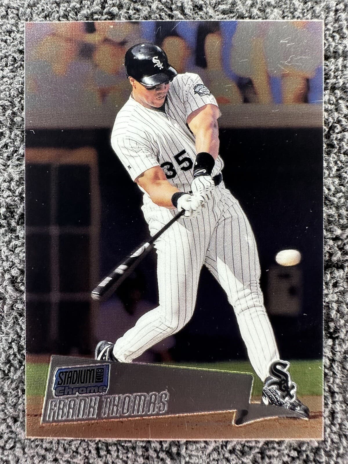 Frank Thomas Baseball 2000 Topps Stadium Club