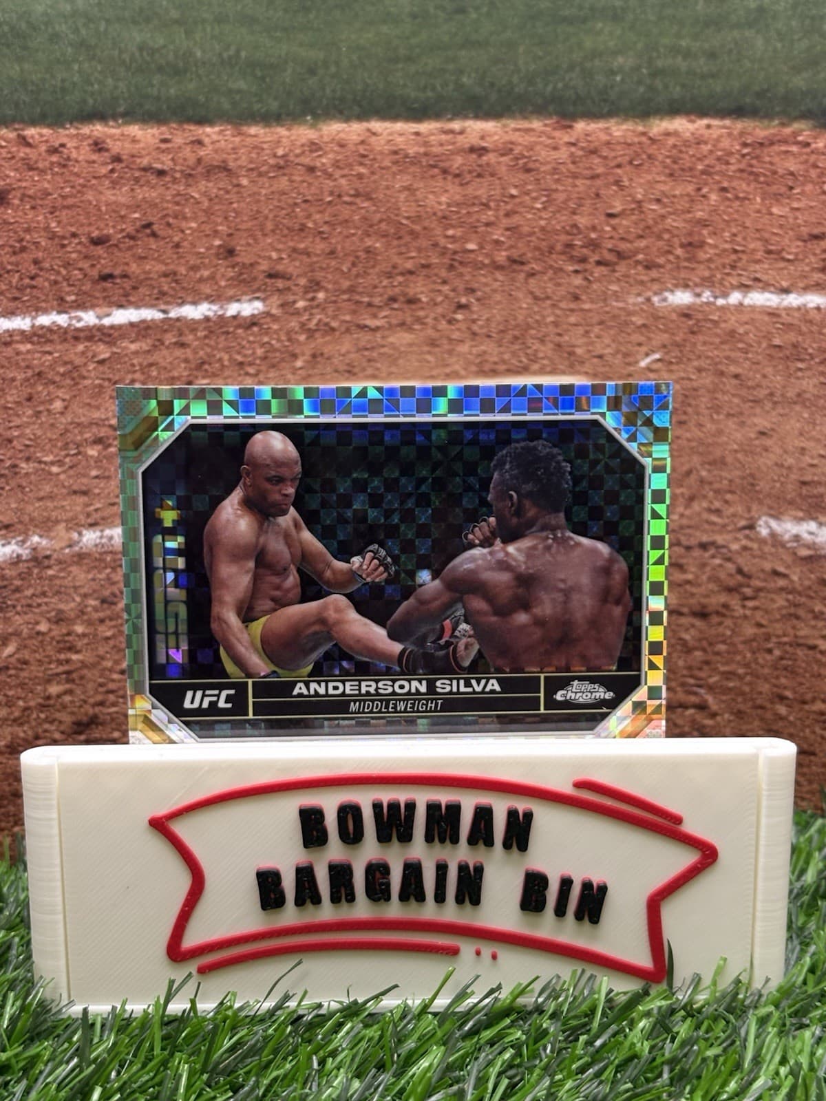 Anderson Silva trading card