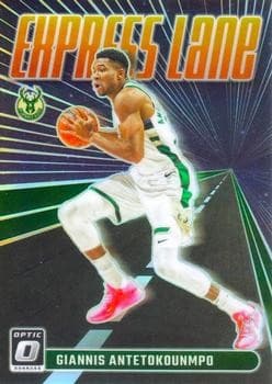 Express Lane Giannis 2023 Donruss Optic 2023 Donruss Optic holo