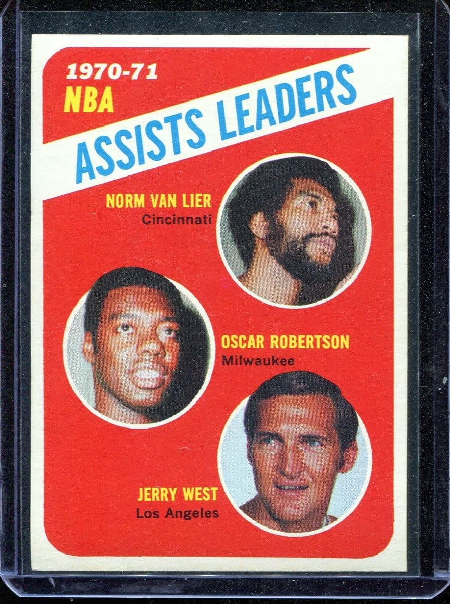 Assists Leaders West 1971 Topps 1971 Topps