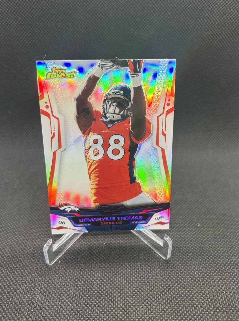 Demaryius Thomas 2014 Topps Finest 2014 Topps Finest refractor