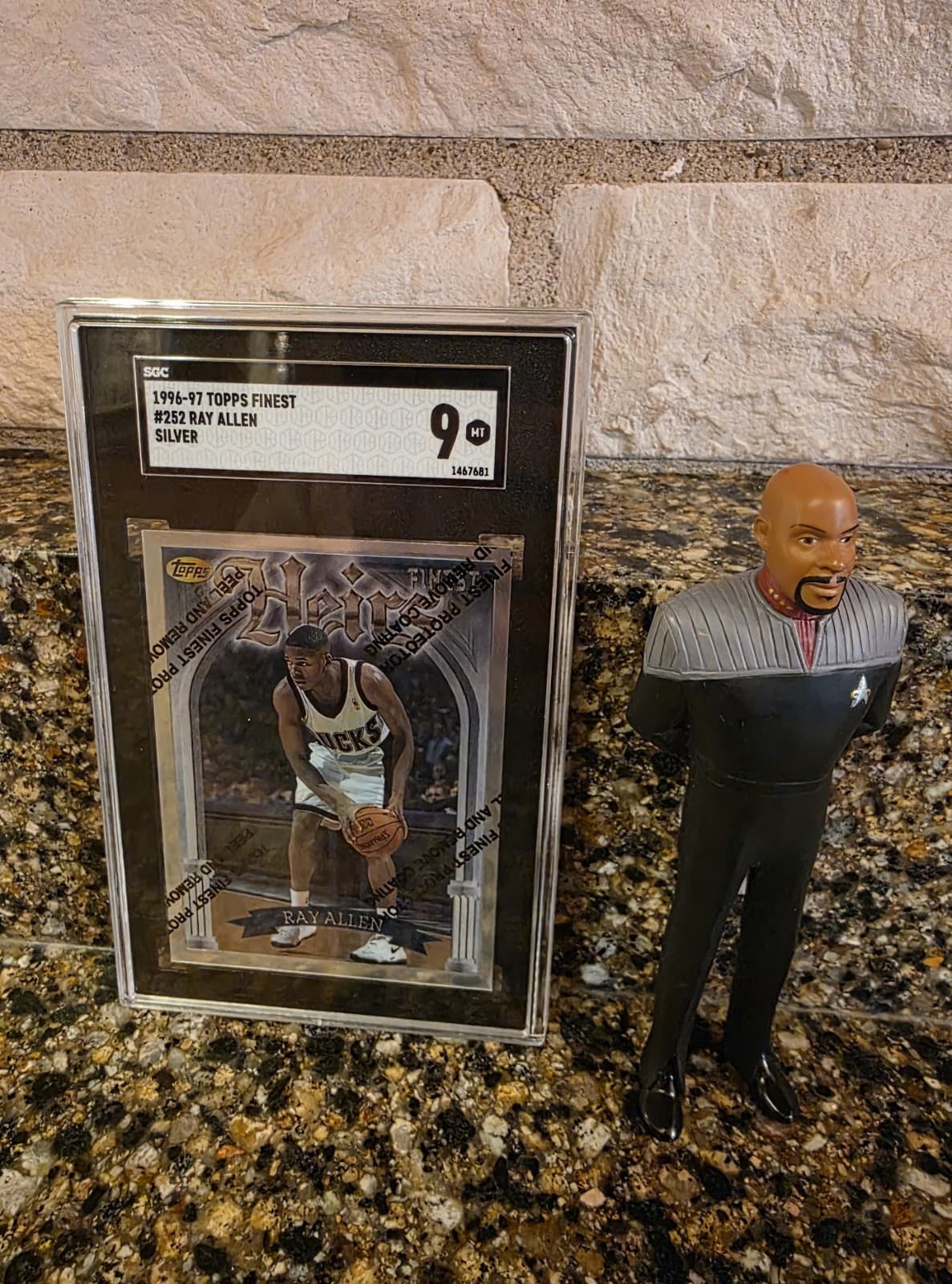 Ray Allen Silver 1996 Topps Finest