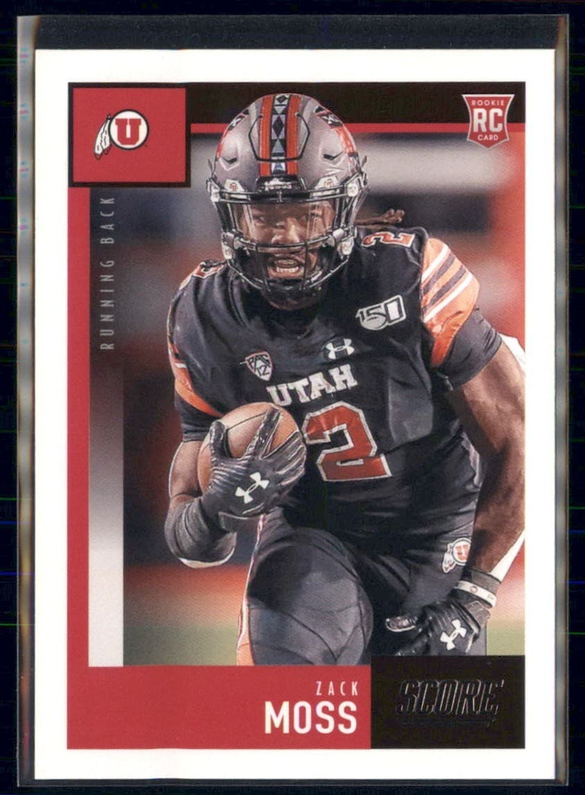 Rookies Zack Moss 2020 Score 2020 Score