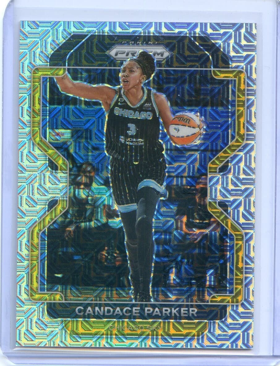 WNBA CANDACE PARKER SILVER MOJ 2022 Panini Prizm 2022 Panini Prizm mojo-silver