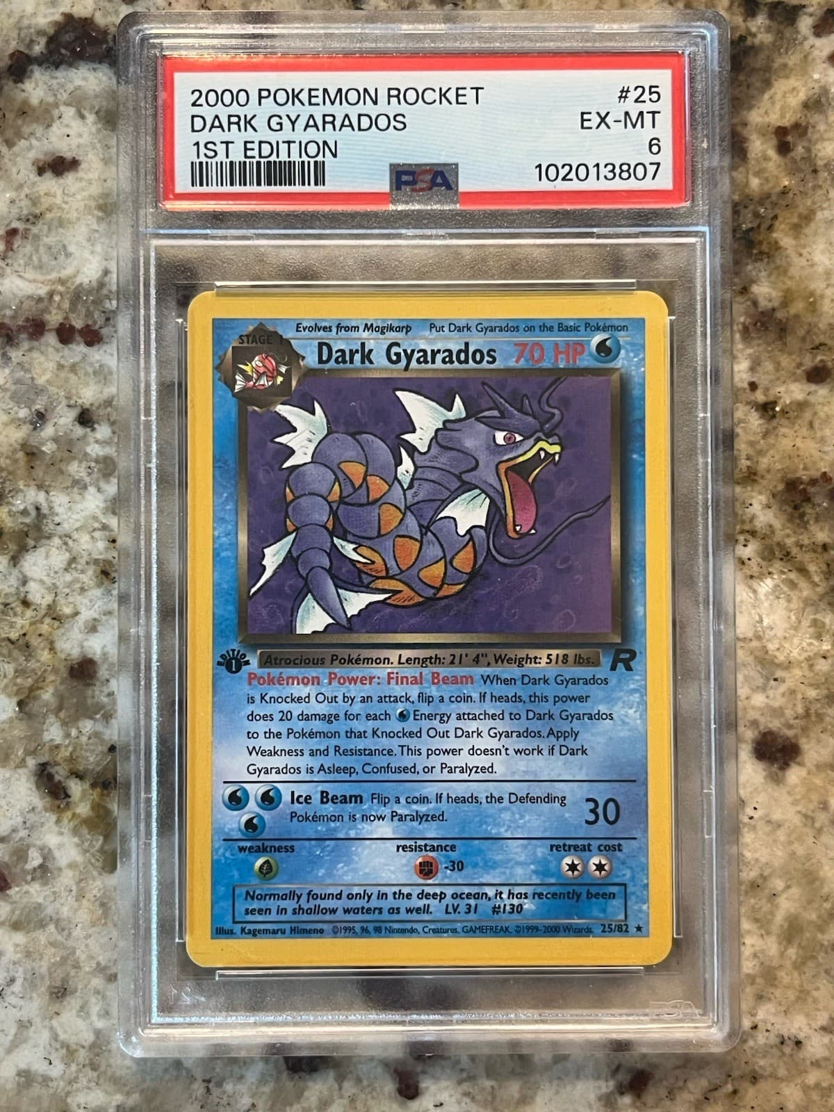 Pokemon Rocket Dark 2000 Unknown
