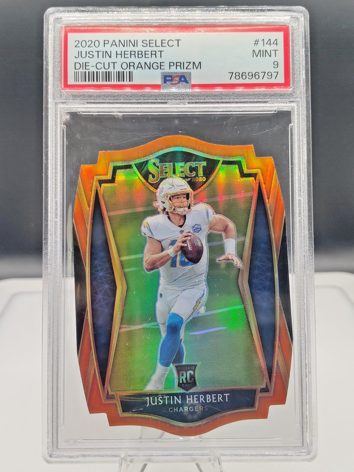 Football Justin Herbert 2020 Panini Select