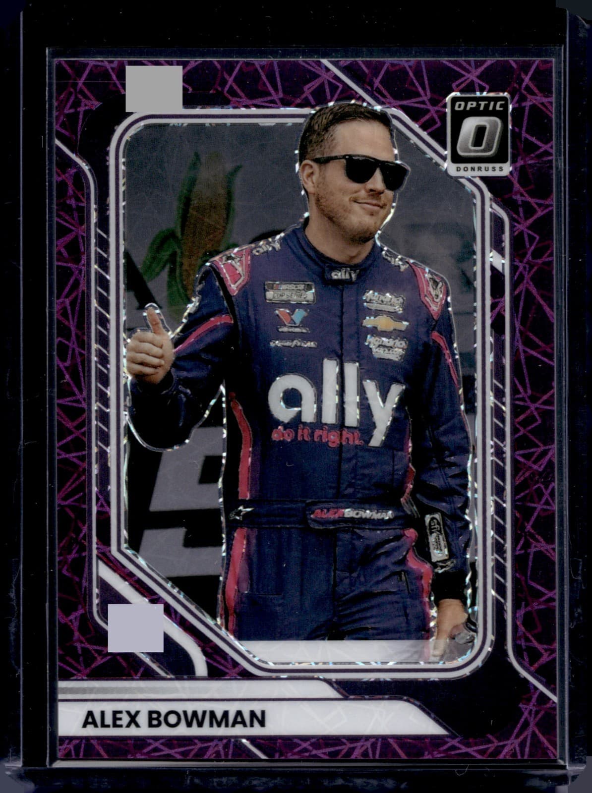 Alex Bowman trading card