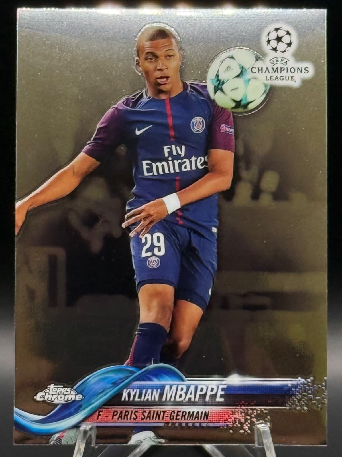 Kylian Mbapp 2017 Topps Chrome