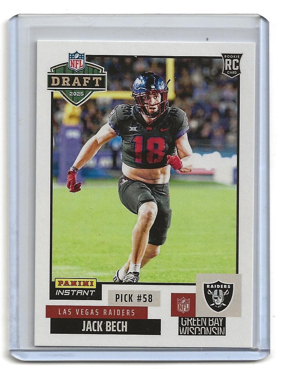 Instant Jack Bech 2025 Panini 2025 Panini