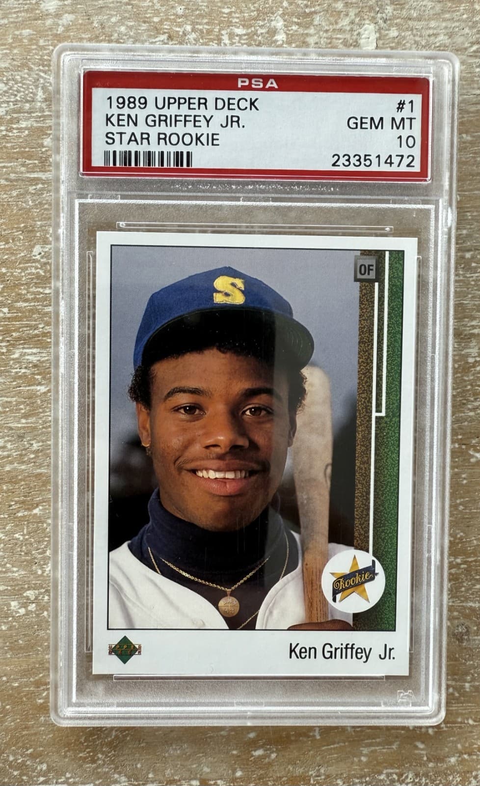 Star Ken Griffey 1989 Upper Deck