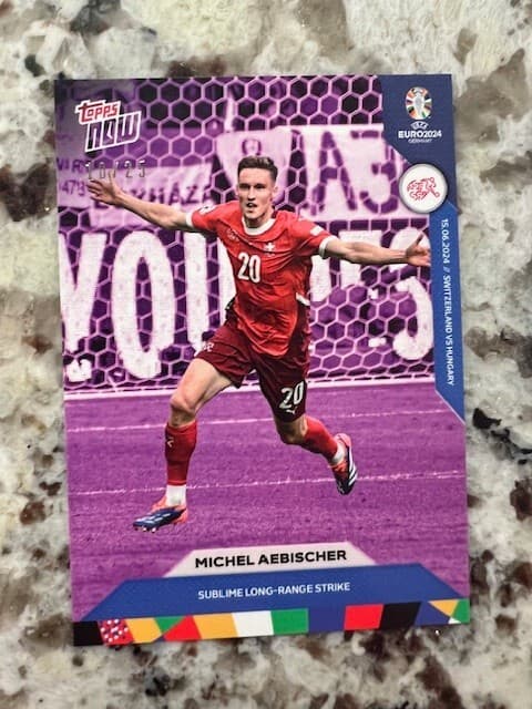 NOW UEFA EURO SWITZERLAND MICH 2024 Topps 2024 Topps
