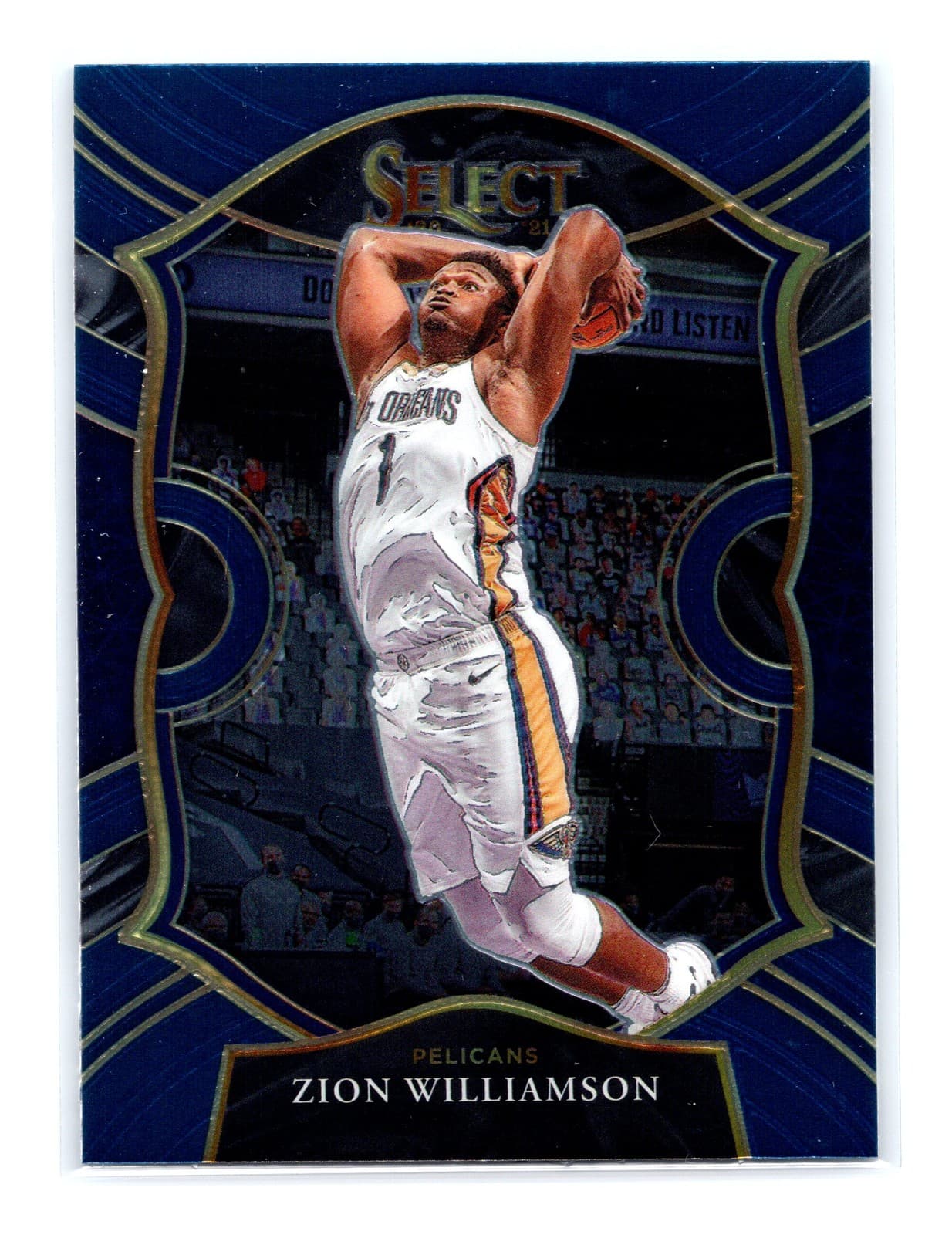 Basketball Zion Williamson 2020 Panini Select 2020 Panini Select blue