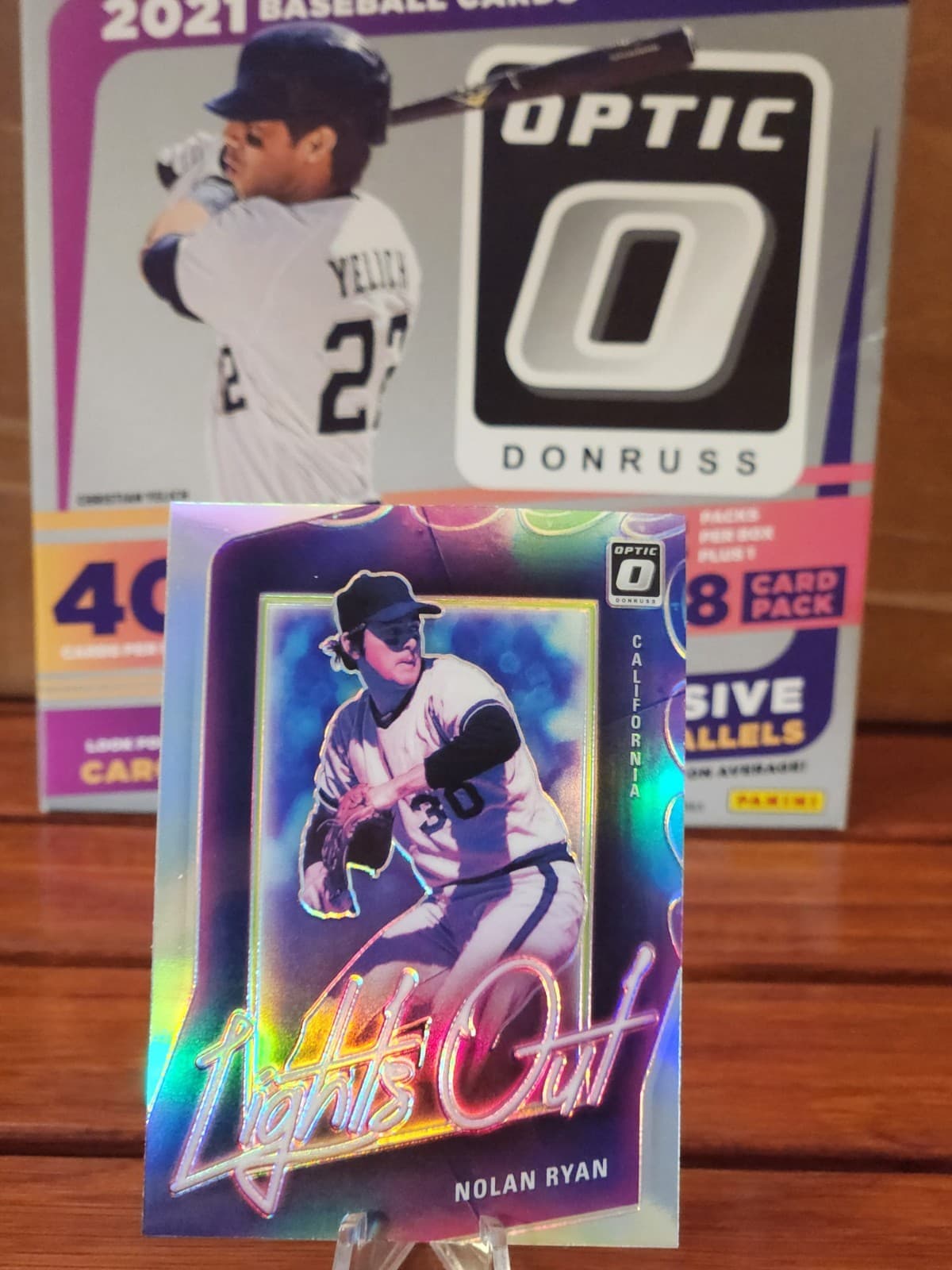 Baseball Nolan Ryan 2021 Donruss Optic