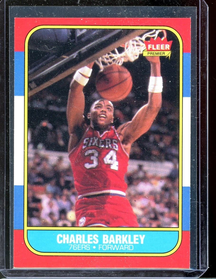 Charles Barkley 1986 Fleer 1986 Fleer
