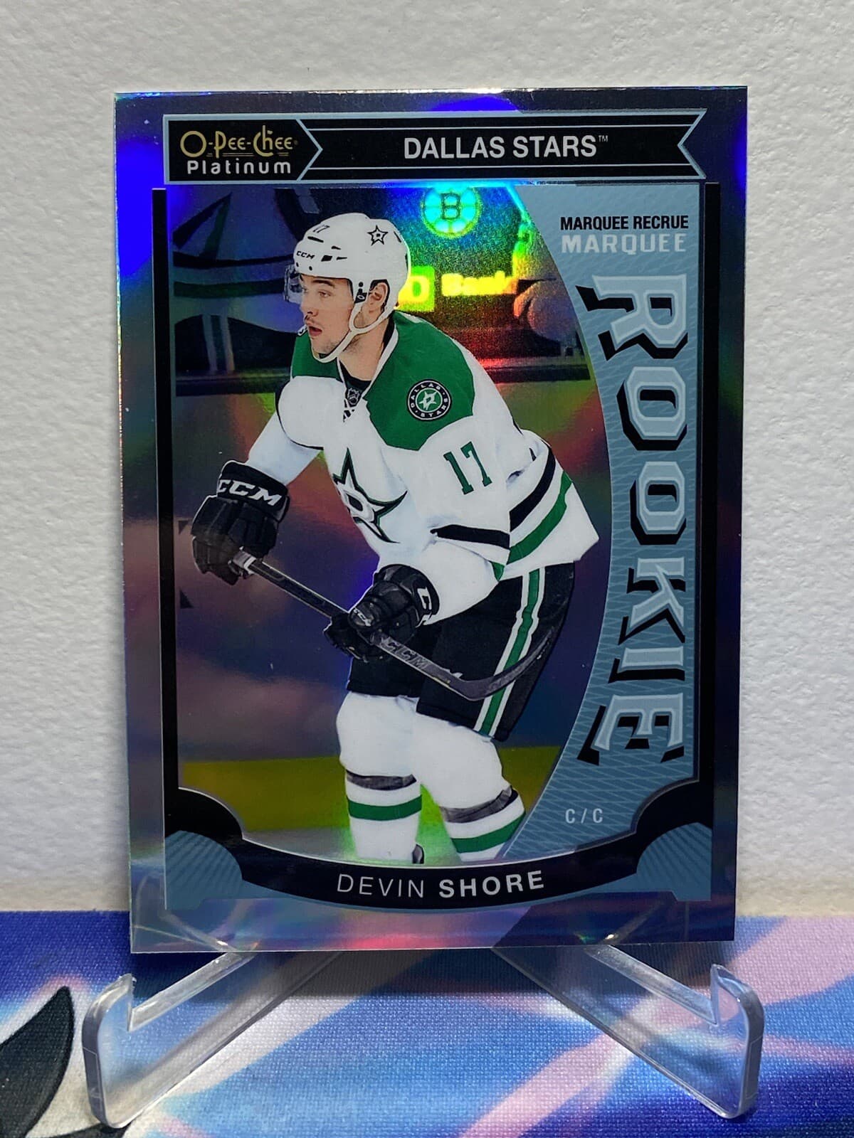 Devin Shore trading card