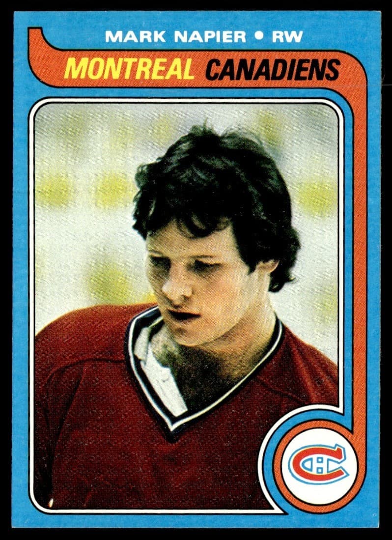 Hockey Mark Napier 1979 Topps