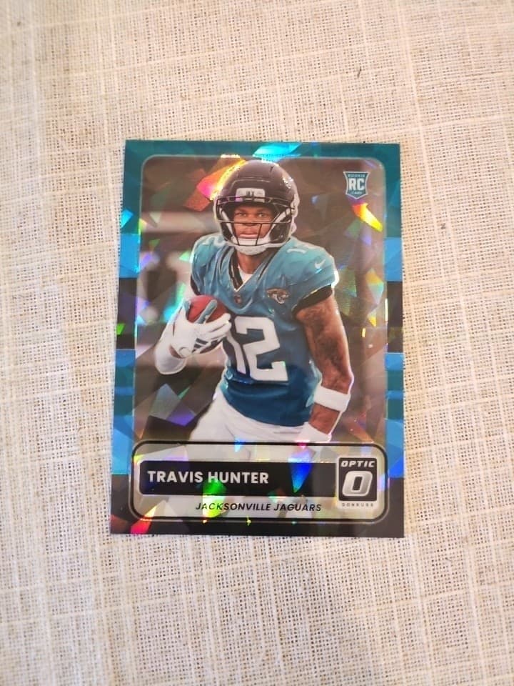 Football Travis Hunter 2025 Donruss Optic