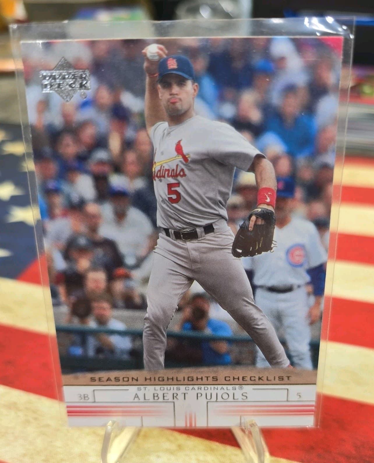 ALBERT PUJOLS checklist 2001 Upper Deck