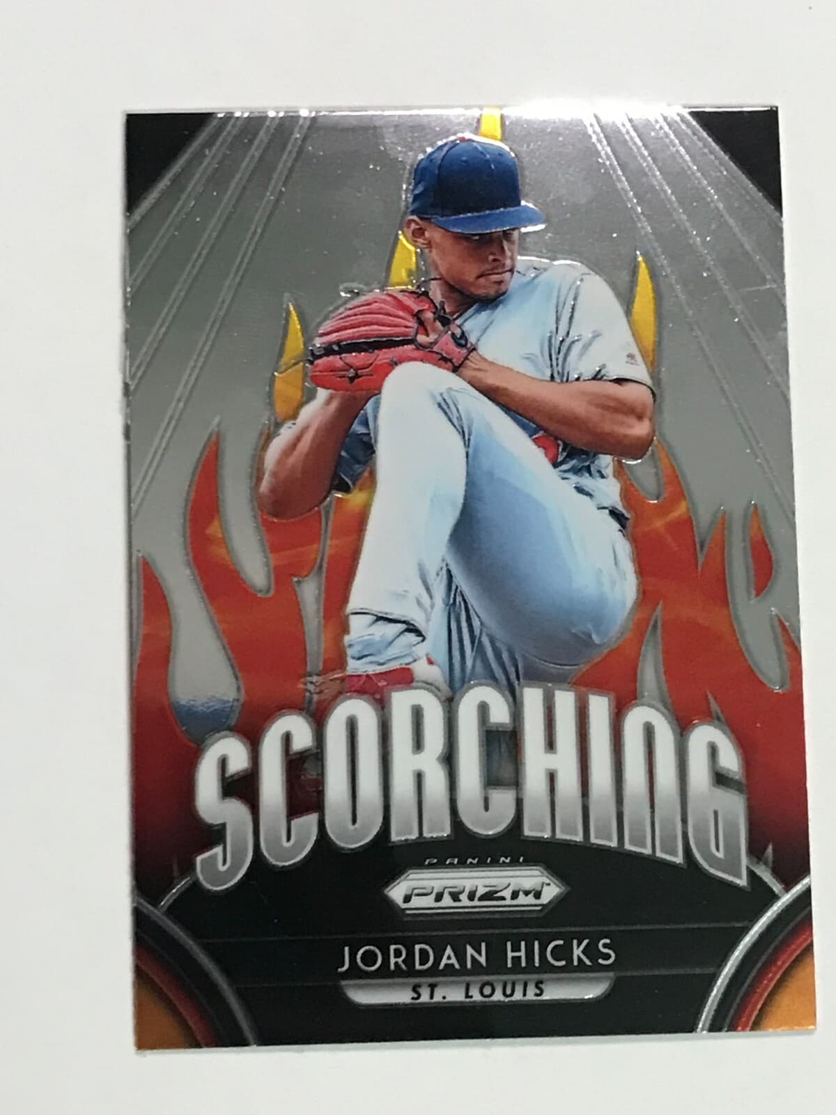 JACOB DeGROM - SCORCHING - BAS 2019 Panini Prizm