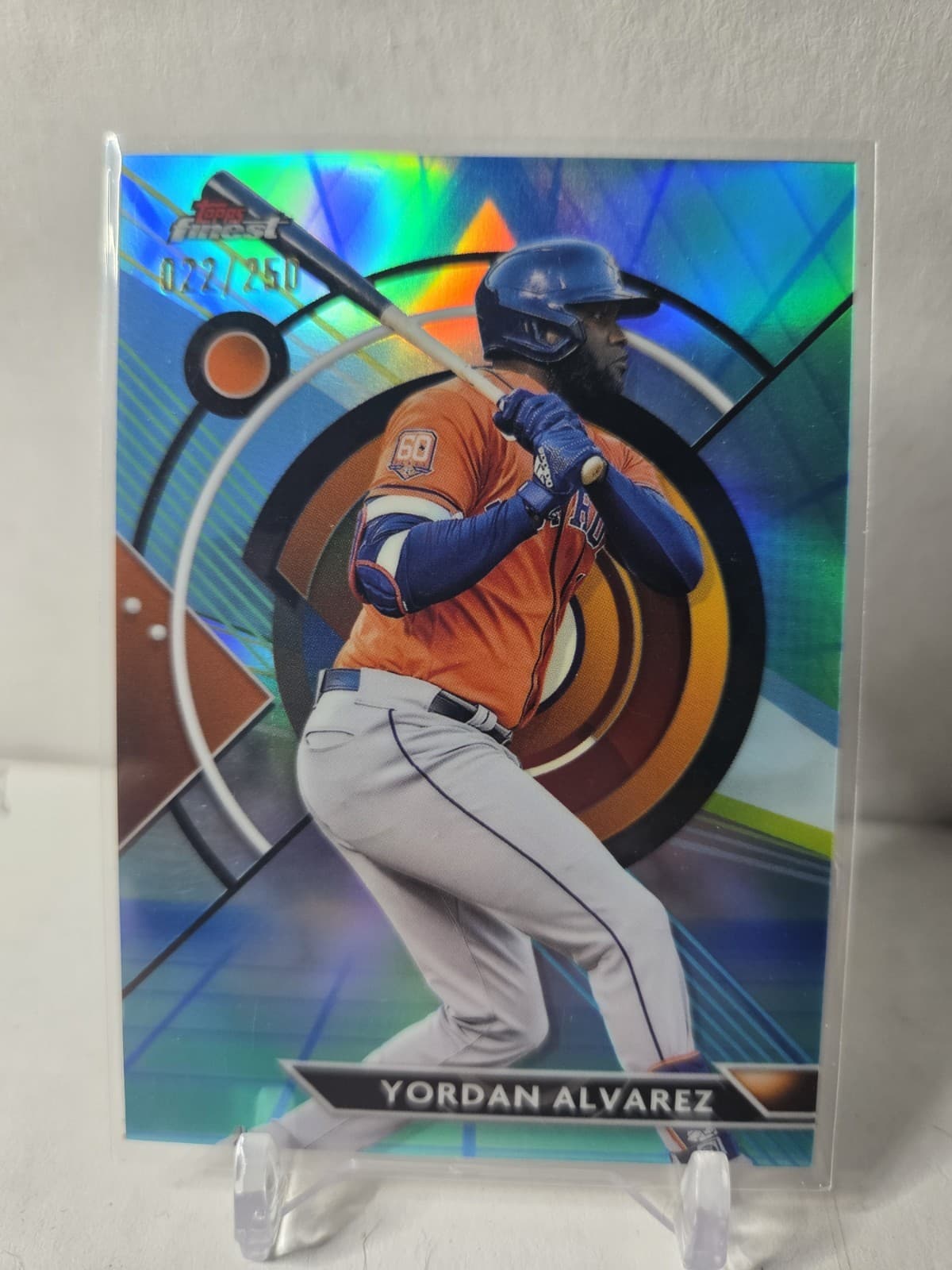 Yordan Alvarez Aqua 2023 Topps Finest 2023 Topps Finest aqua-refractor