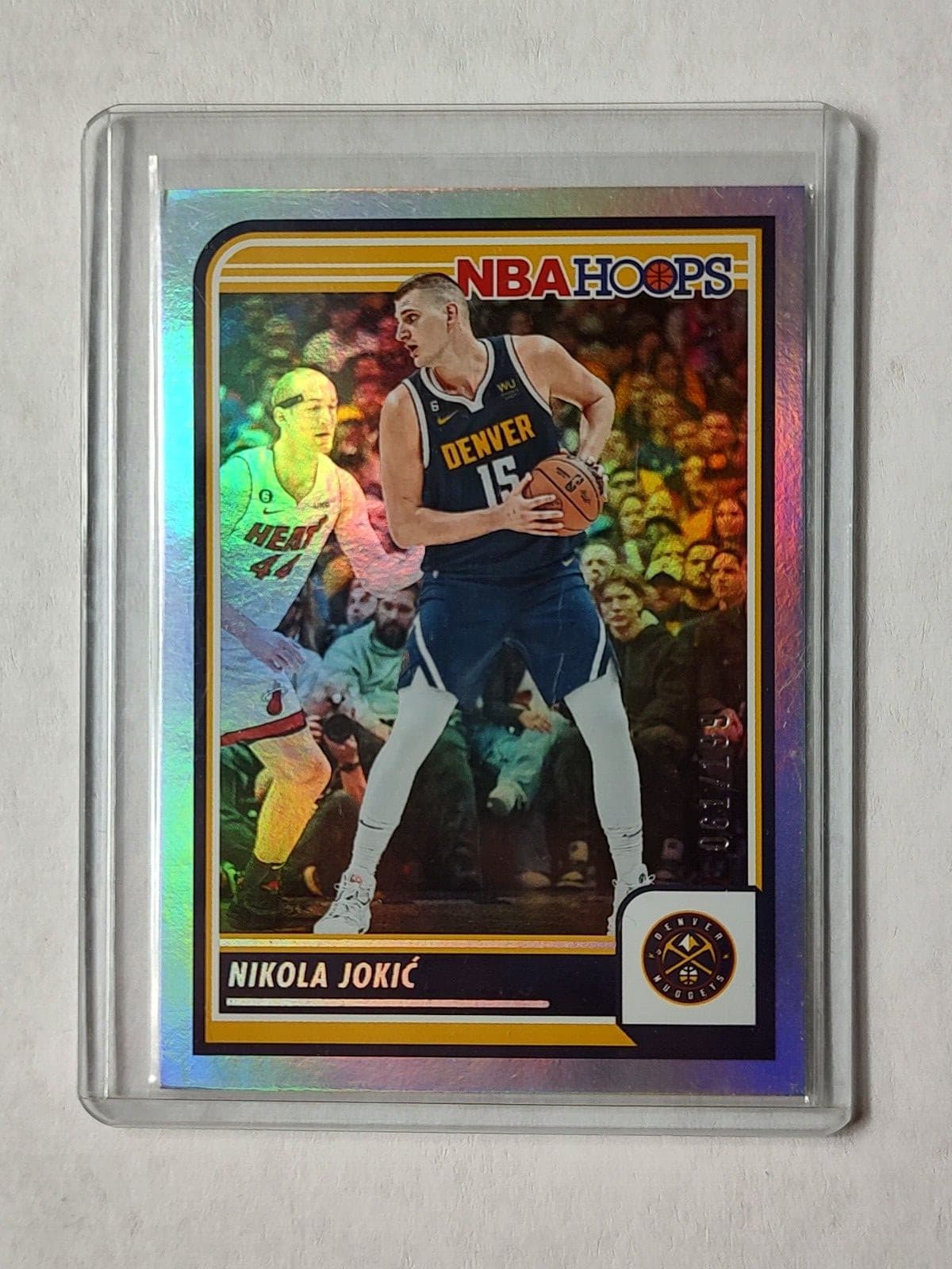 -24 NBA HOOPS SILVER FOIL NIKO 2023 Panini 2023 Panini