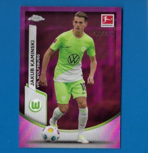 Bundesliga Jakub Kaminski 2023 Topps Chrome 2023 Topps Chrome