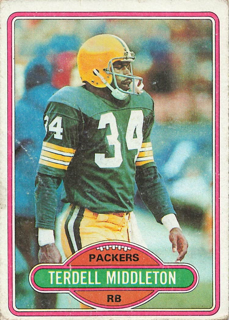 Terdell Middleton 1980 Topps 1980 Topps