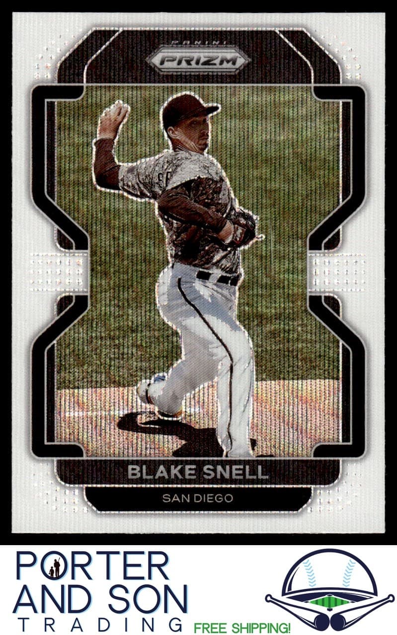 Blake Snell White 2022 Panini Prizm 2022 Panini Prizm