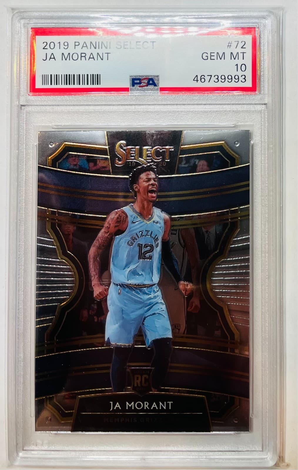 Ja Morant trading card