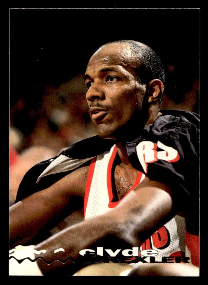 Clyde Drexler Basketball 1993 Topps Stadium Club 1993 Topps Stadium Club