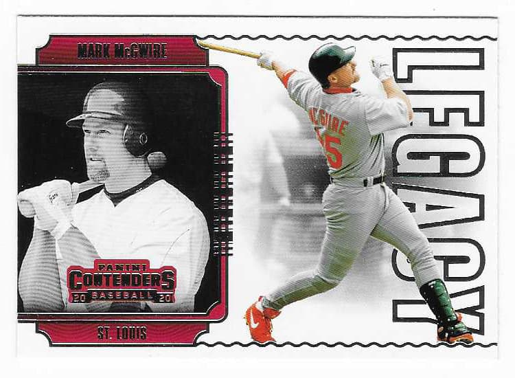 Legacy Mark Mc 2020 Panini Contenders 2020 Panini Contenders