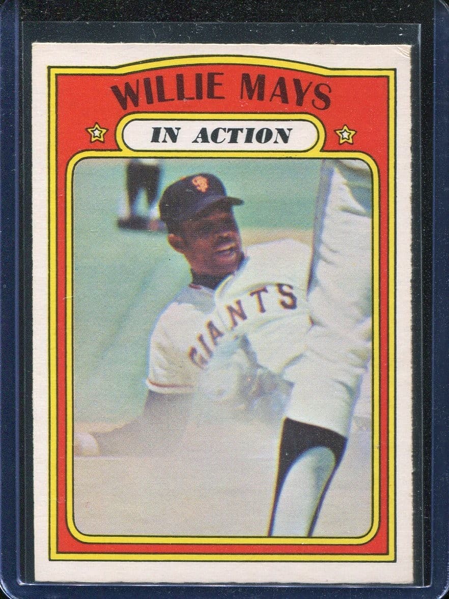Willie Mays In 1972 O-Pee-Chee 1972 O-Pee-Chee