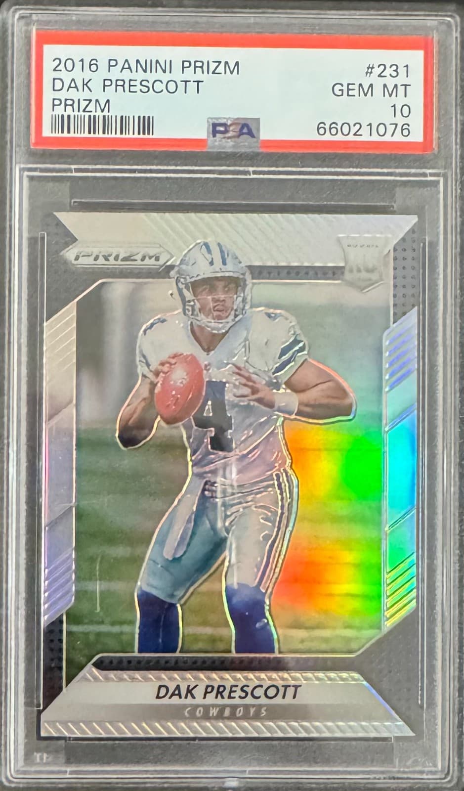 Dak Prescott True 2016 Panini Prizm 2016 Panini Prizm silver