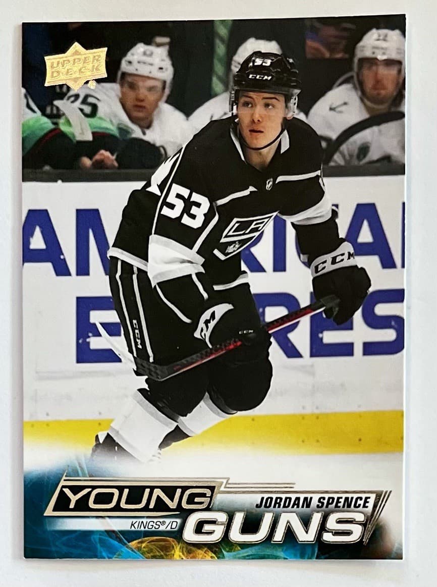 Jordan Spence trading card