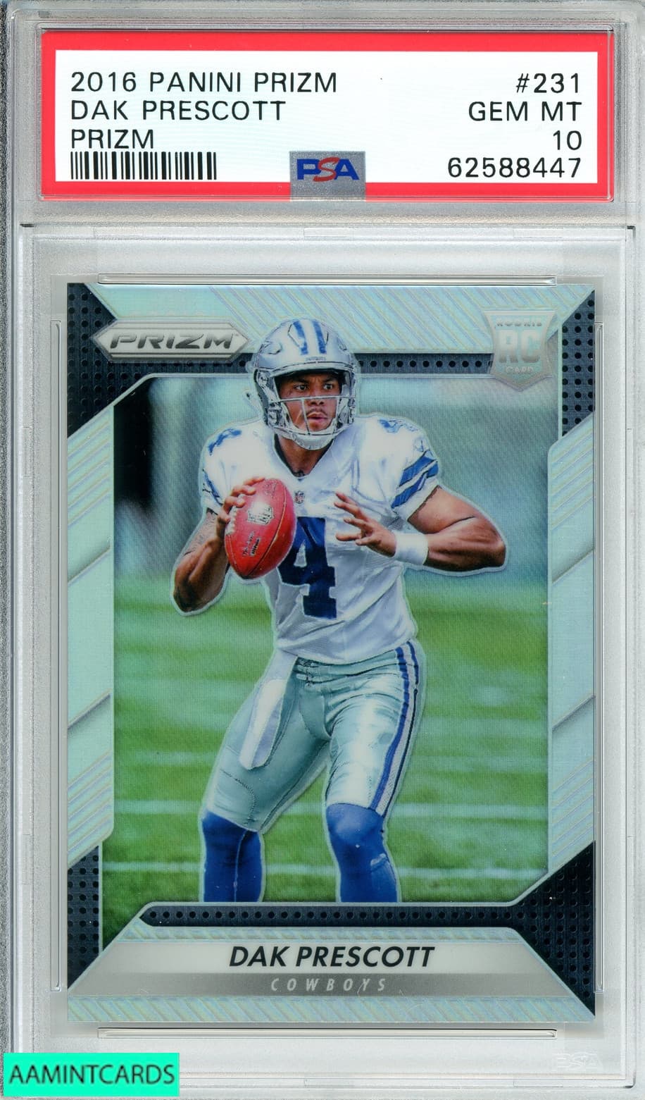 DAK PRESCOTT DALLAS COWBOYS MT 2016 Panini Prizm