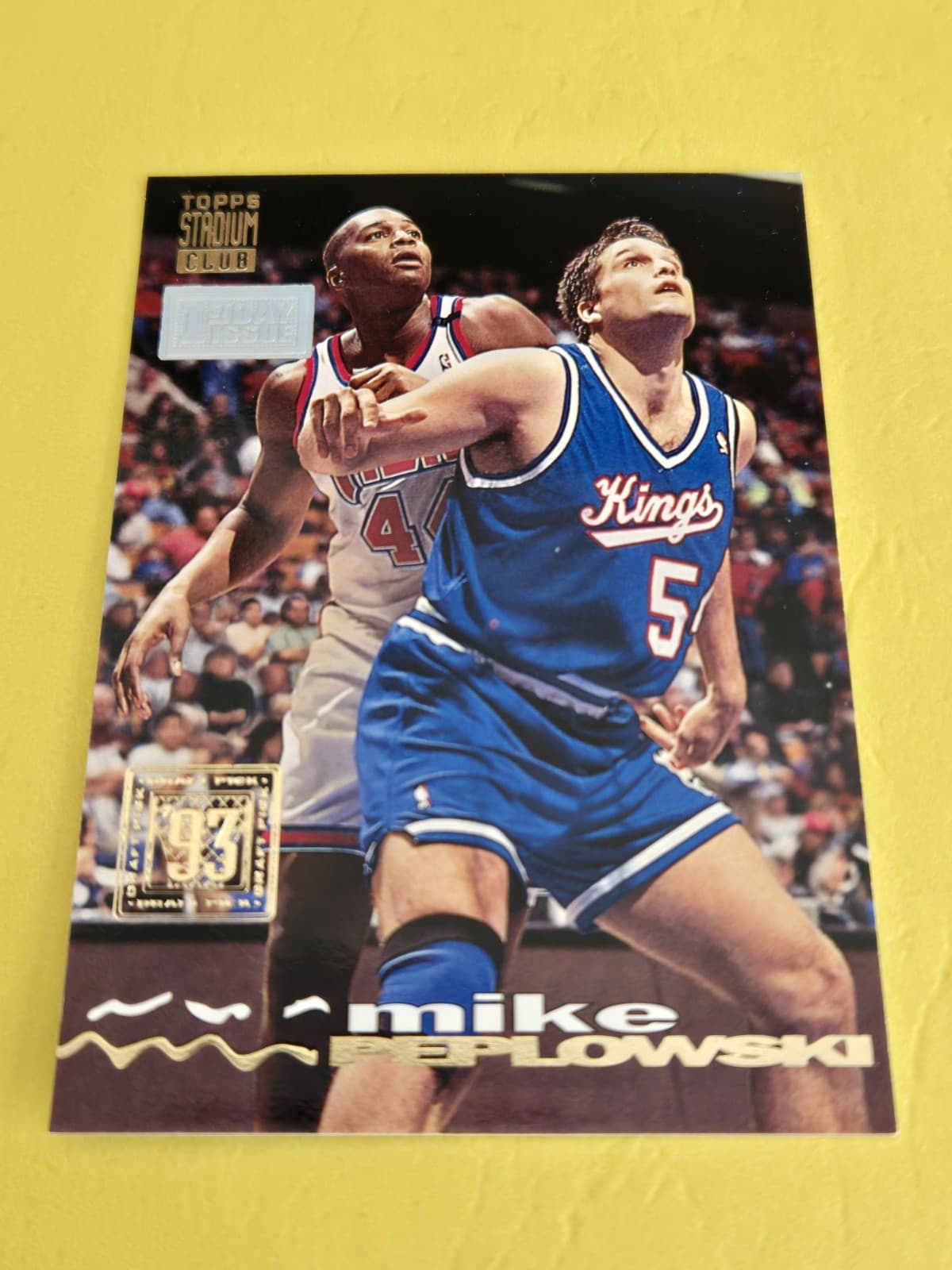 MIKE PEPLOWSKI - -94 BASKETBAL 1993 Topps Stadium Club 1993 Topps Stadium Club