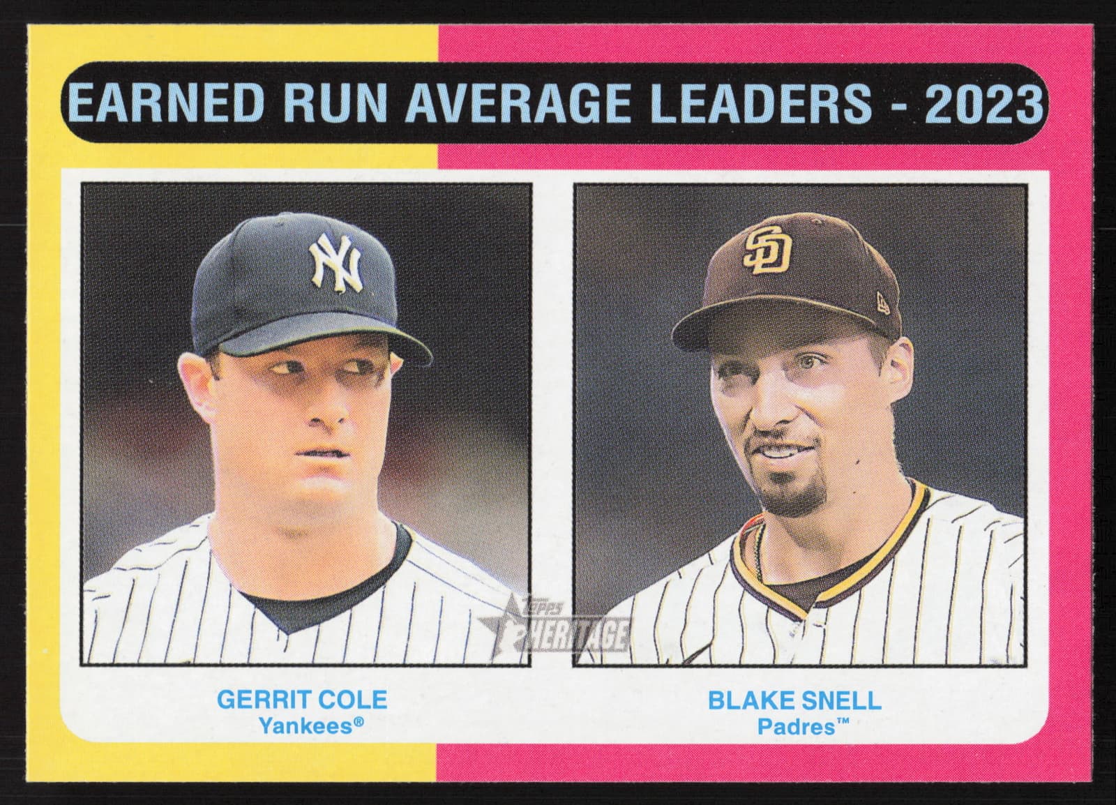 Earned Run Average 2024 Topps Heritage 2024 Topps Heritage