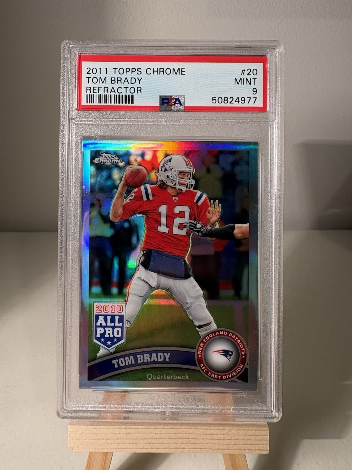 Tom Brady 2011 Topps Chrome