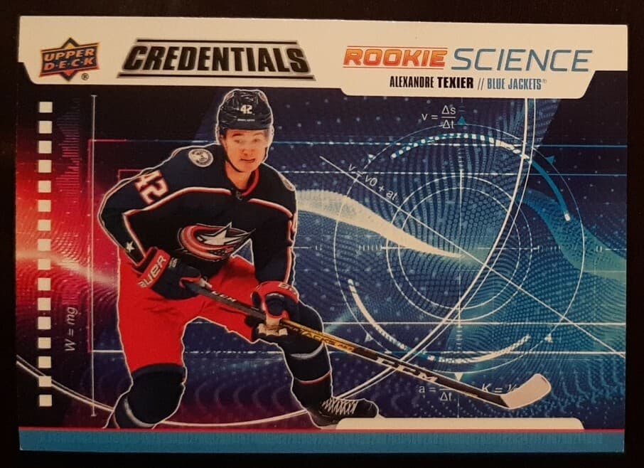 Credentials Alexandre Texier 2019 Upper Deck 2019 Upper Deck