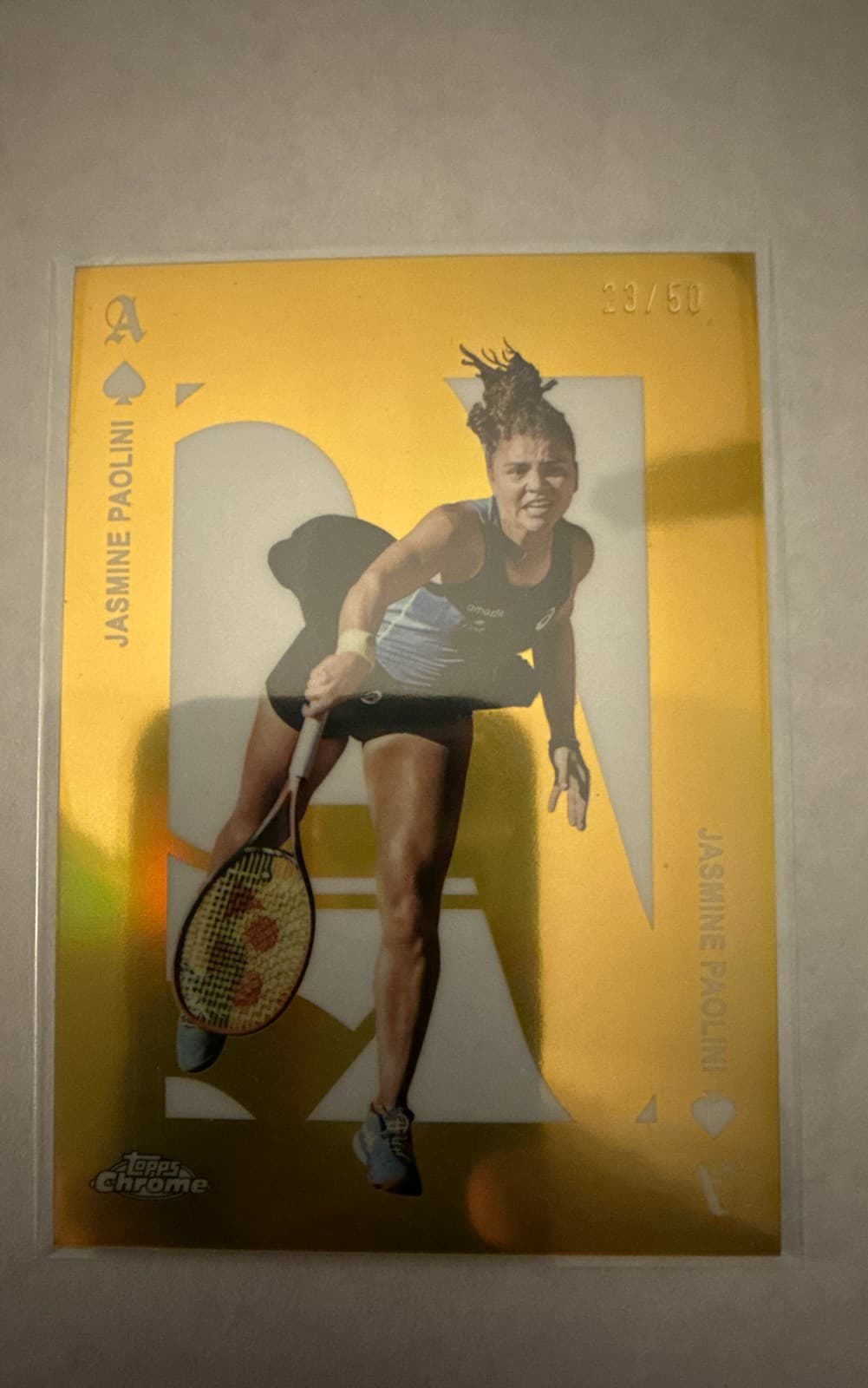 Aces Jasmine Paolini 2025 Topps Chrome 2025 Topps Chrome