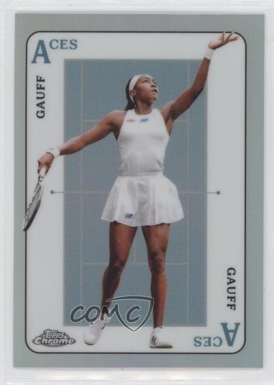 Coco Gauff trading card