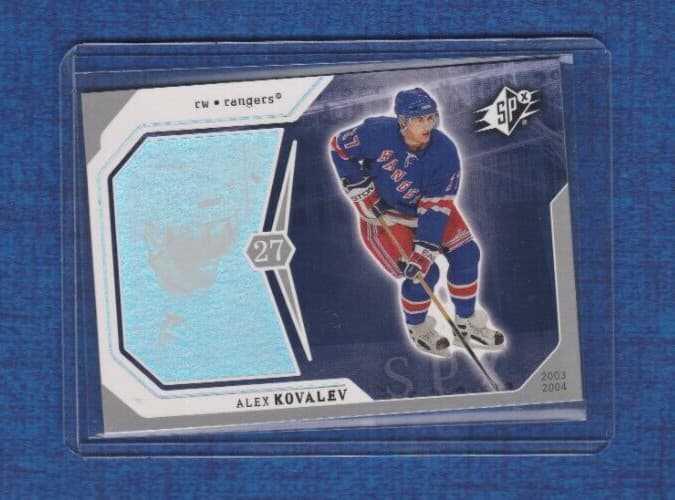 Alex Kovalev 2003 Upper Deck SP