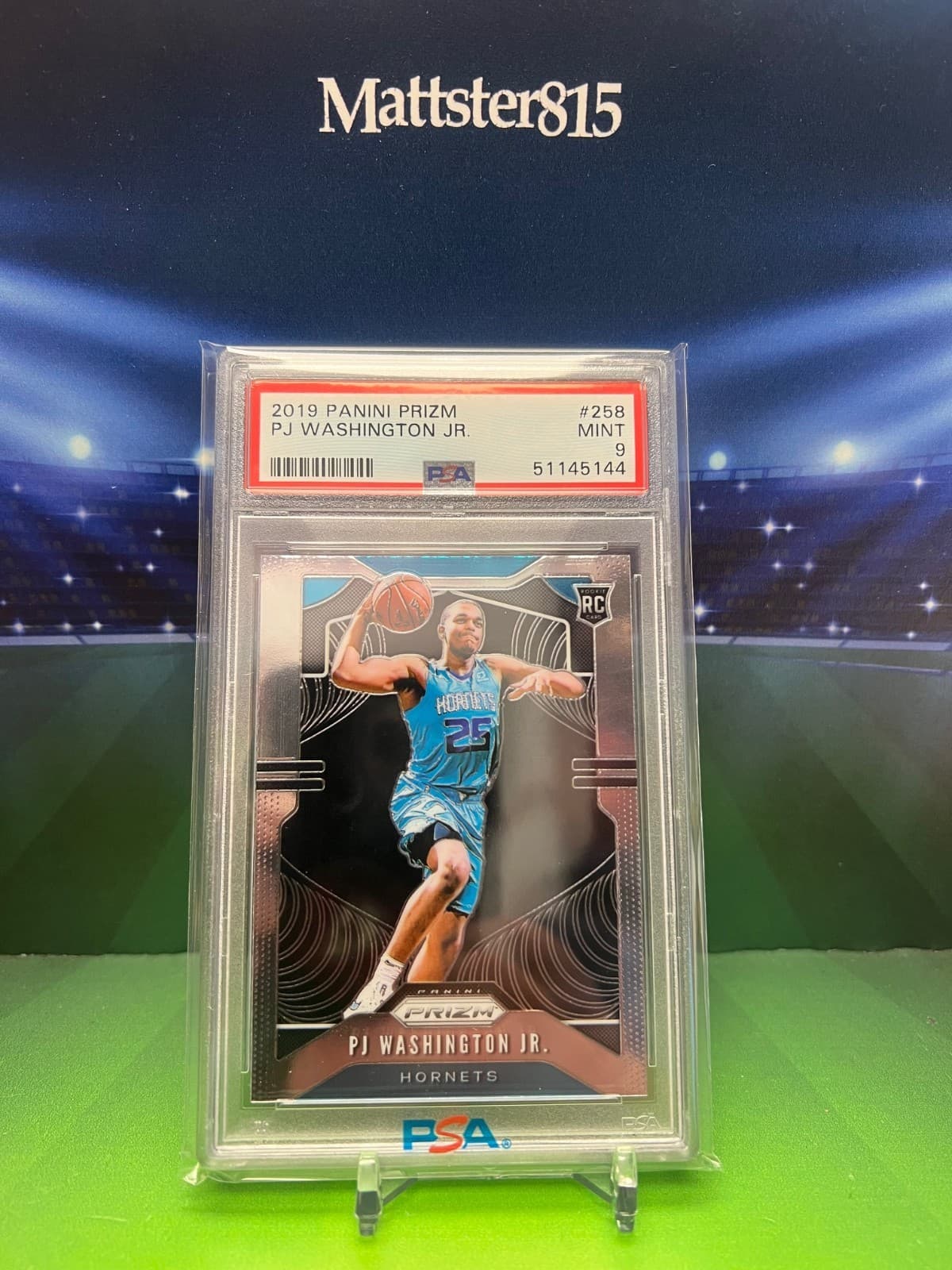 PJ WASHINGTON JR Basketball 2019 Panini Prizm 2019 Panini Prizm
