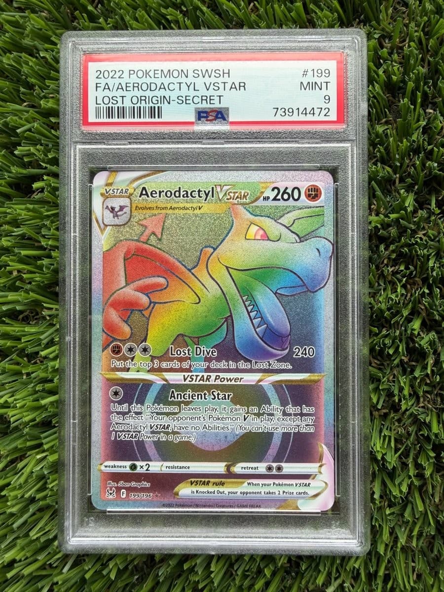 Aerodactyl VSTAR trading card