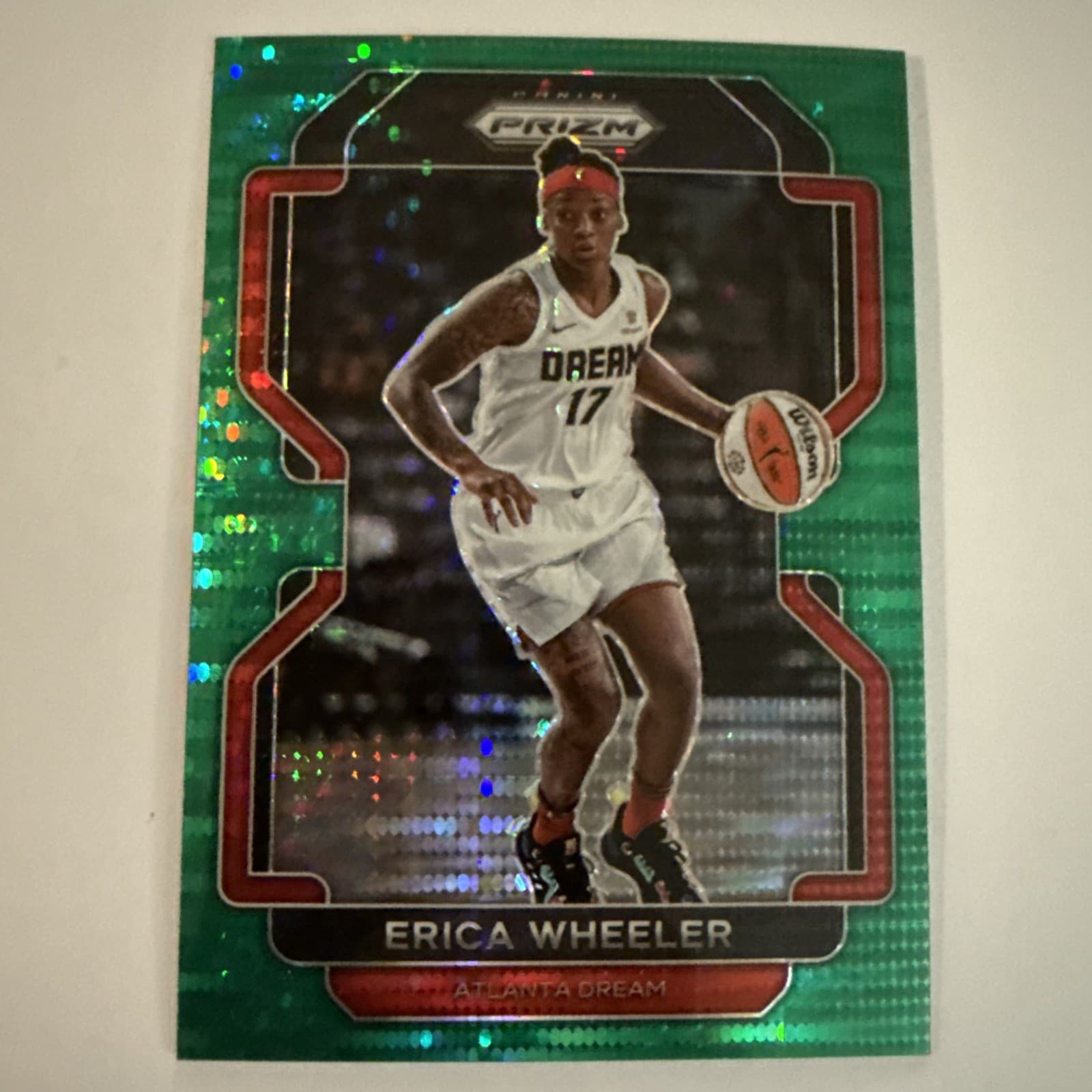 Erica Wheeler Green 2022 Panini Prizm 2022 Panini Prizm