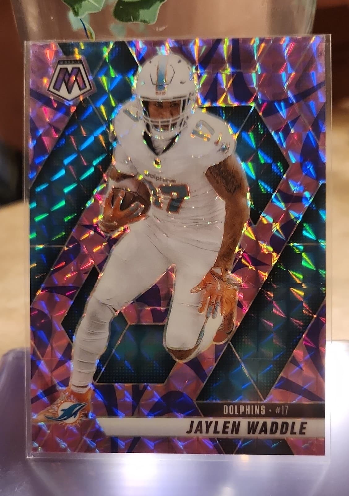 Jaylen Waddle Camo 2025 Panini Mosaic 2025 Panini Mosaic