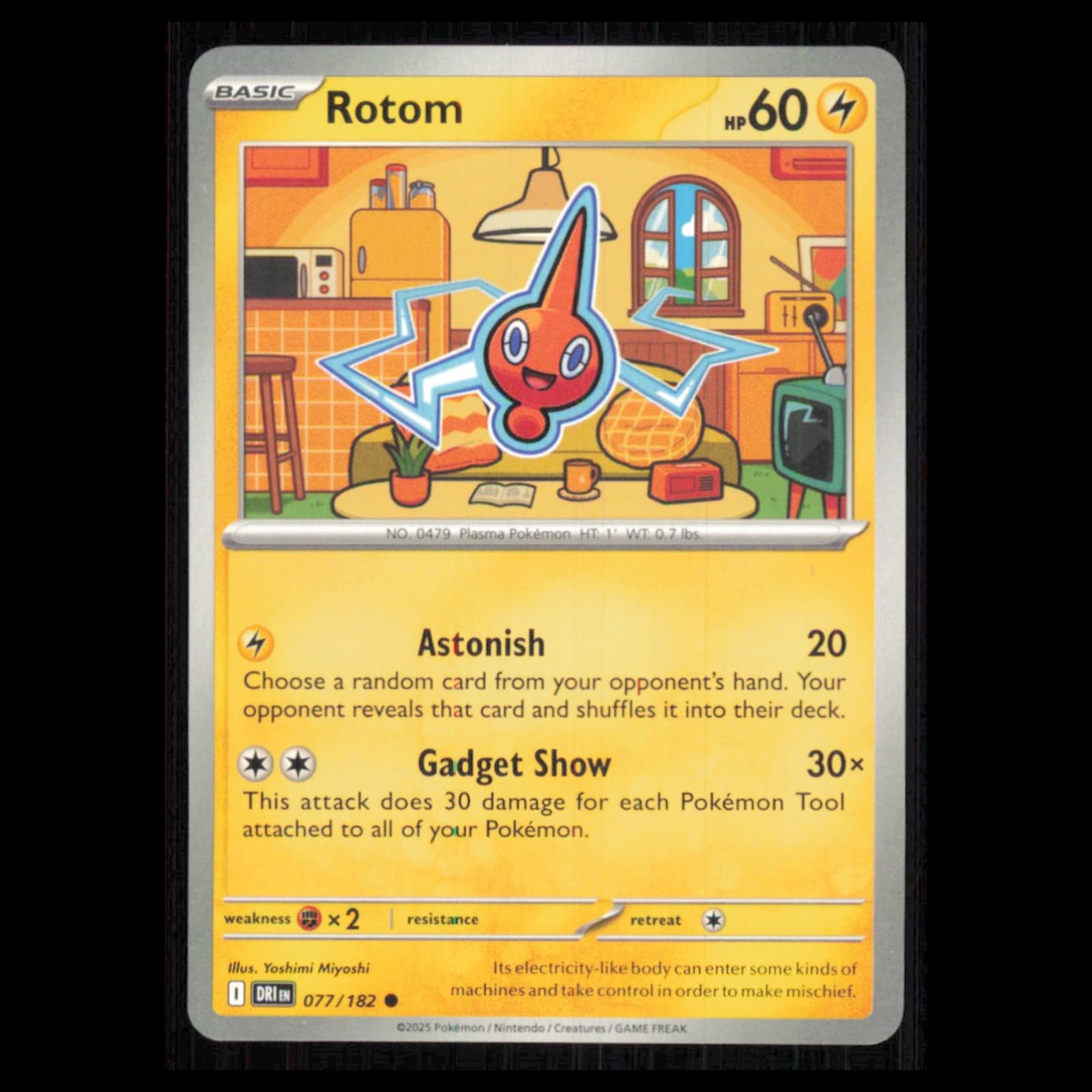 Rotom Scarlet 2025 Unknown 2025 Unknown