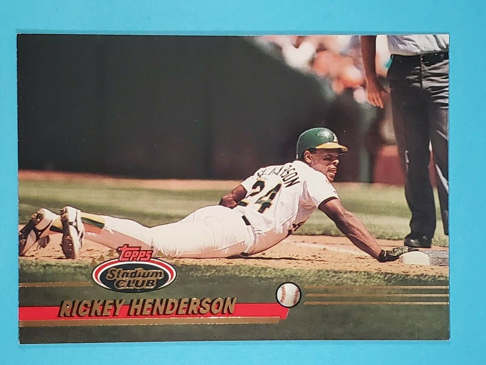 Rickey Henderson Oakland 1993 Topps Stadium Club 1993 Topps Stadium Club
